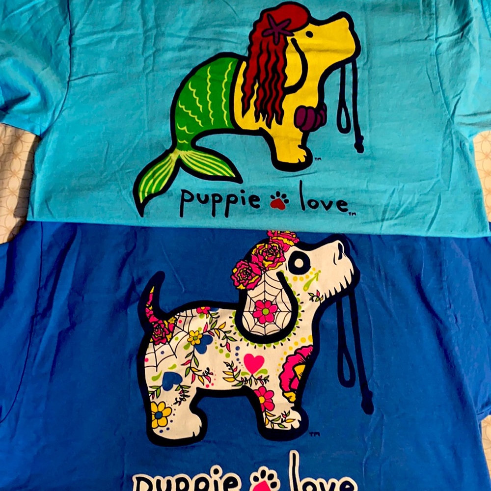 2 Puppie Love Tees 🐕